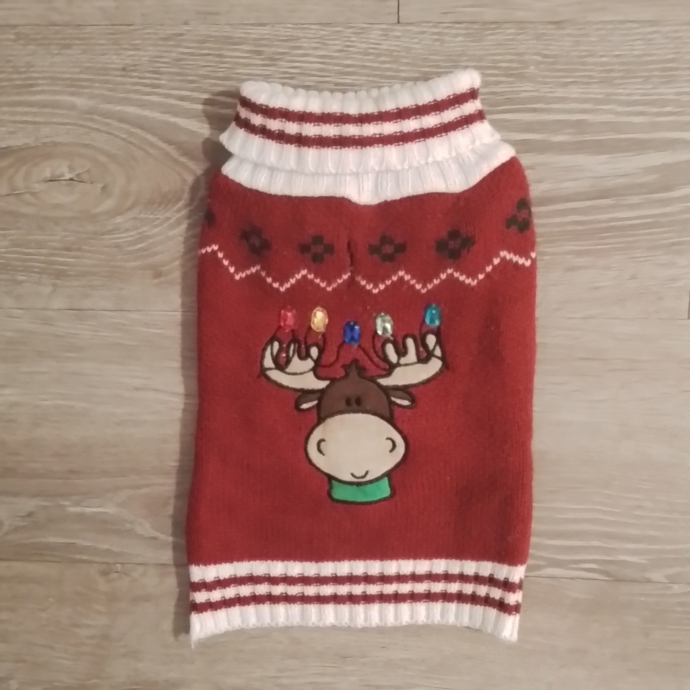 Doggy Bling Christmas Sweater